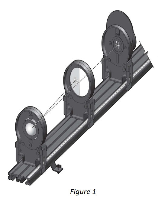 Optical Track with a mirror